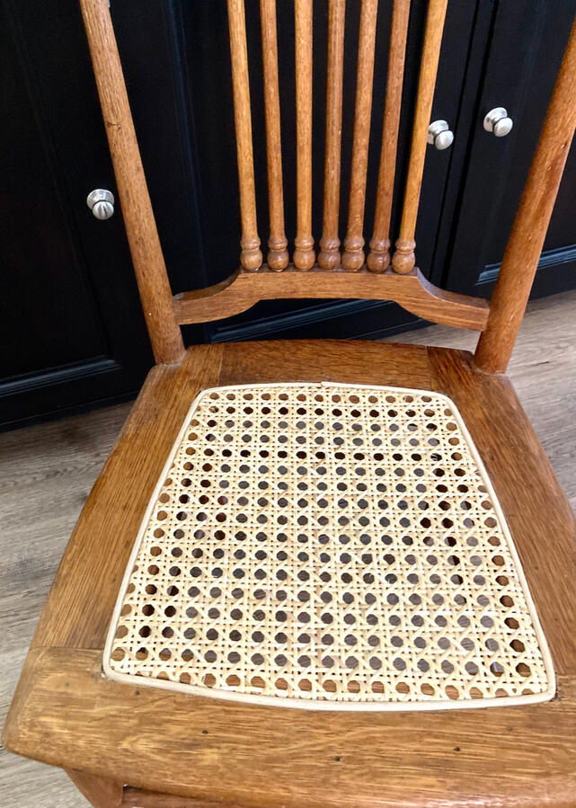 pressed seat - close up